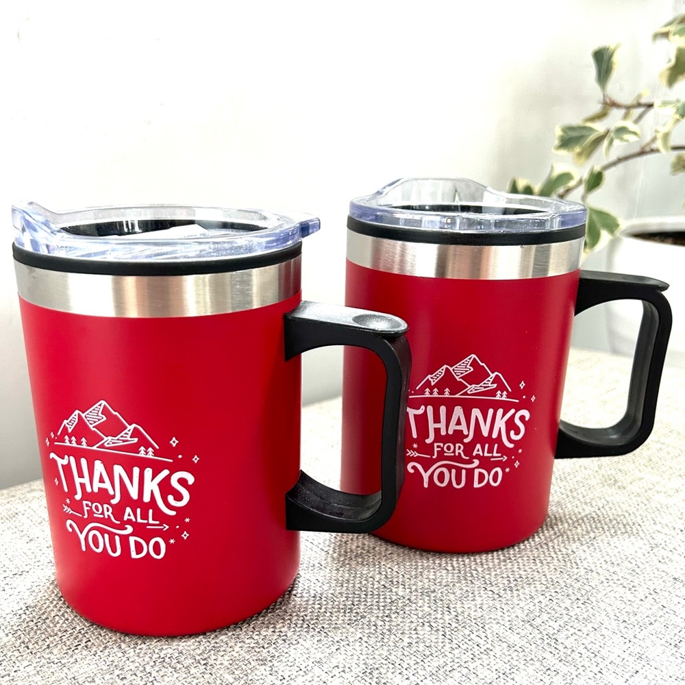 NEW Insulated Mugs with Lid